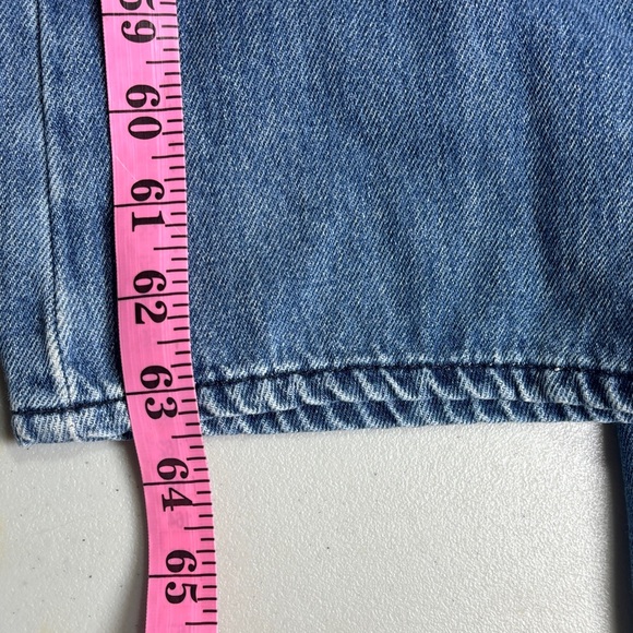 ba&sh The Tao Classic Blue Denim Jumpsuit - Picture 9 of 9